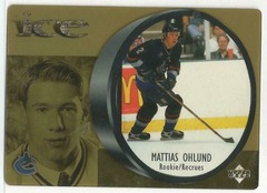 1998-99 Upper Deck McDonald's Ice Acetate Mattias Ohlund #McD 22 Rookie RC Canucks